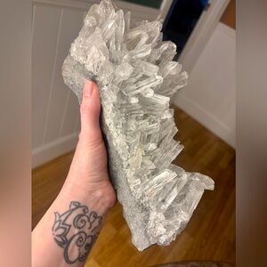 Large Clear Crystal Quartz Home